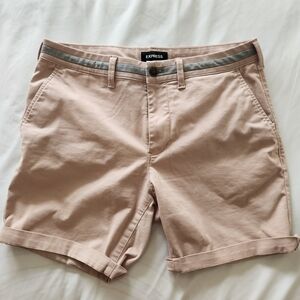 Express Men's Light Pink Shorts